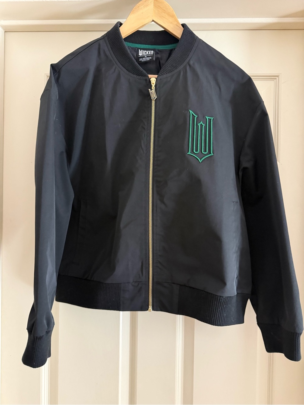 WICKED Black Bomber Jacket